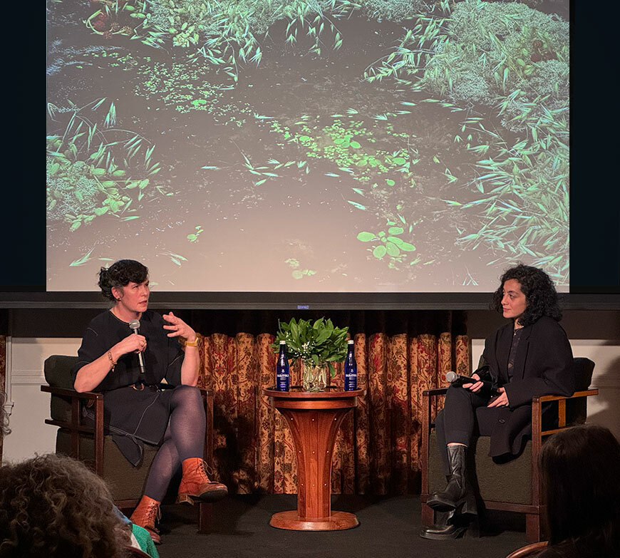 Emily Thompson in conversation with Ala Tannir